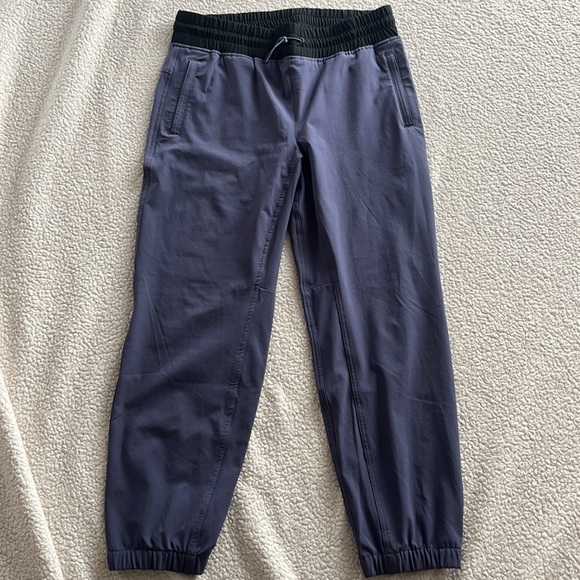 NWOT Eddie Bauer Women's ClimaTrail Joggers - 10, Dark Mulberry/Purple/Black - Picture 2 of 10